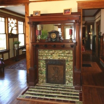 The Horsehead House fireplace