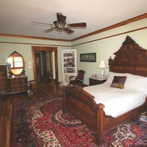 The Horsehead House master bedroom