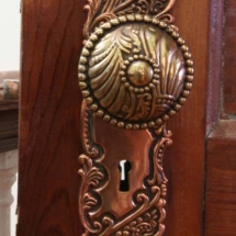 The Octagon House door hardware