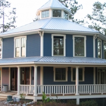The Octagon House exterior