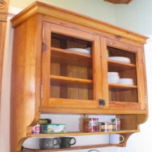 The Octagon House kitchen-upper cabinet